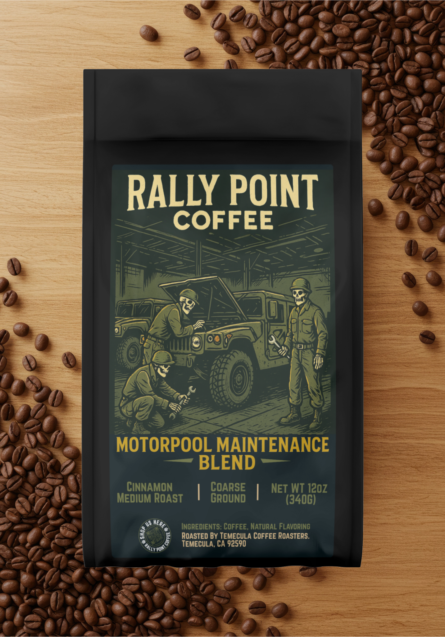 Motorpool Maintenance Blend- Cinnamon Medium Roast